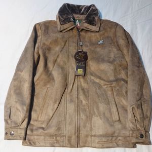 GA Milano Faux Suede Jacket